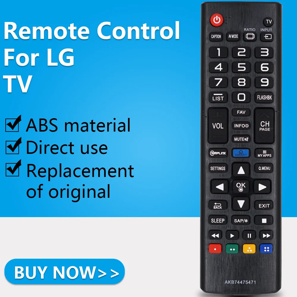 Zf For Lg Tv Remote Control Akb74475471 49lf6300 50lf5800 55lf6090