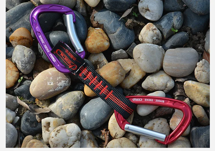 ASOL في الهواء الطلق تسلق الصخور Quickdraws تسلق Carabiners اكسسوارات مزين حزام ASOL في الهواء الطلق تسلق الصخور Quickdraws تسلق Carabiners اكسسوارات مزين حزام