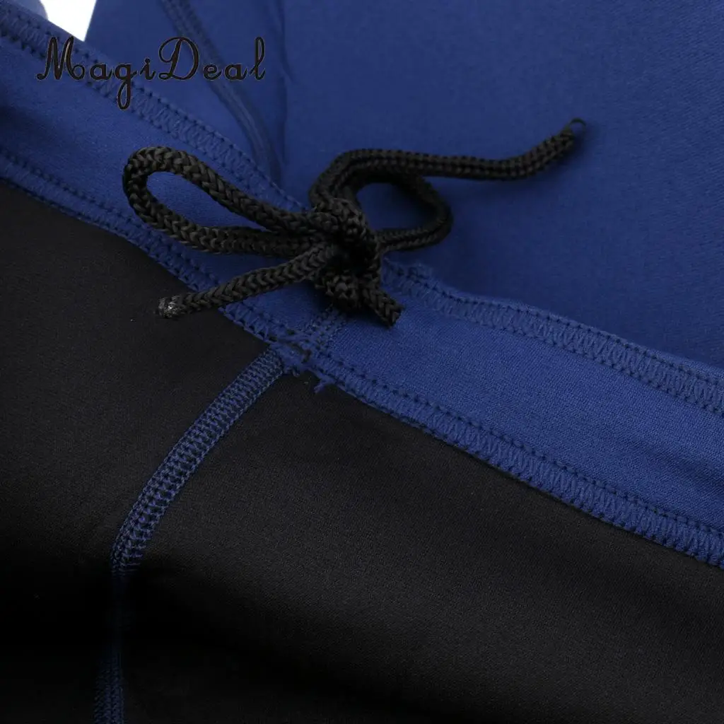 Mens 2mm Neoprene Elastic Zipper Jacket Top Long Pants Split Wetsuits Diving Suit Swimsuit Scuba Surf Snorkeling