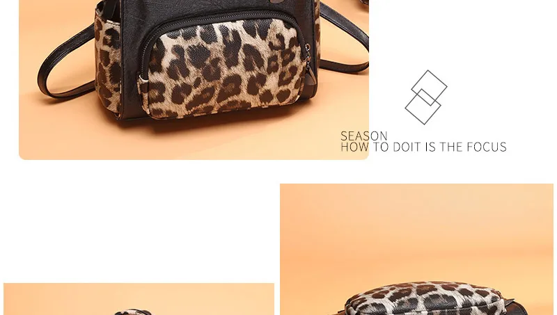 women leopard print backpack shoulder bag women school bag for teenager girls backpacks_16