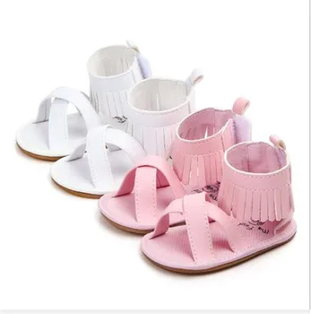 

Lovely Fringe Baby Summer Shoes PU Leather kids Infants Girls Shoes