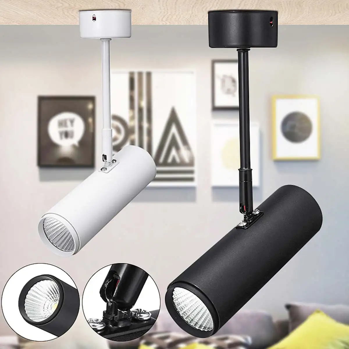 

Retro Industrial LED Ceiling Light Indoor LED Spot Lamp for Coffee Shop Clothing Loft Store Bar Art Exhibition Studio