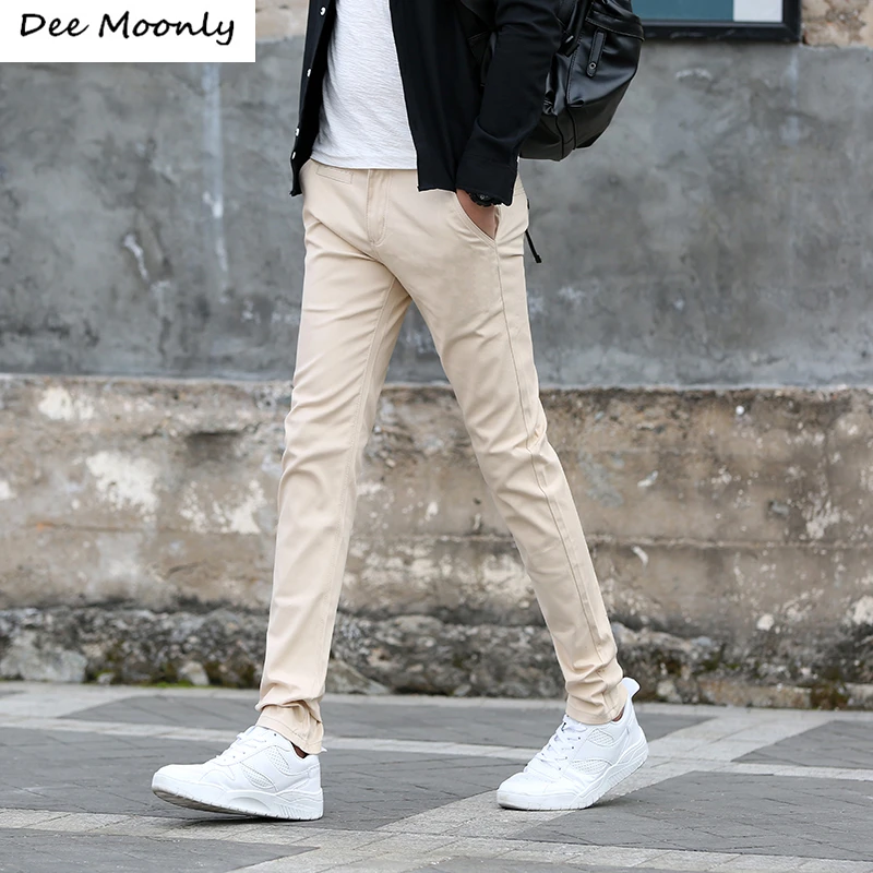 DEE MOONLY Fashion Men Casual Pants Brand Big Size Pants