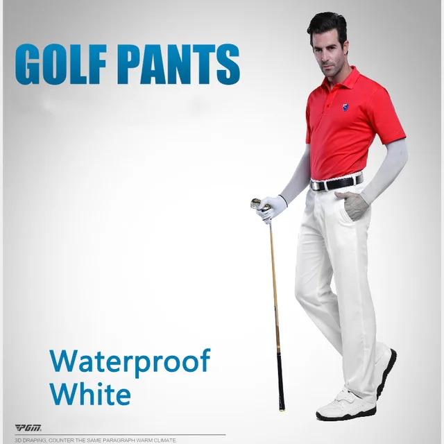 Гольф-клубы Гольф одежда мужская Штаны брюки для гольфа для мужчин быстросохнущие Гольф летняя легкая одежда Большие размеры XXS-XXXL одежда - Цвет: one