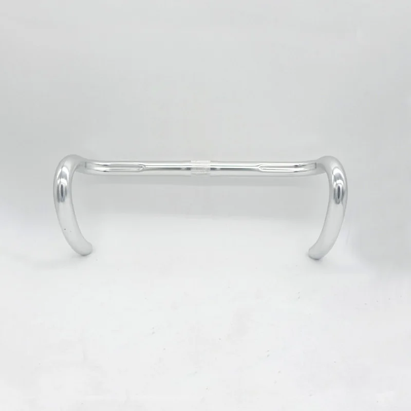 

25.4*/370mm Aluminum Alloy Road Bike Racing Cycle Breaking Wind Retro Handlebar The Small Bicycle Curved Bent Handlebar