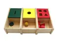 Infant Todders Montessori Kinder Spielzeug Baby Holz farbe form passenden Lernen Bildungs Vorschule Ausbildung Brinquedos Juguets| | -