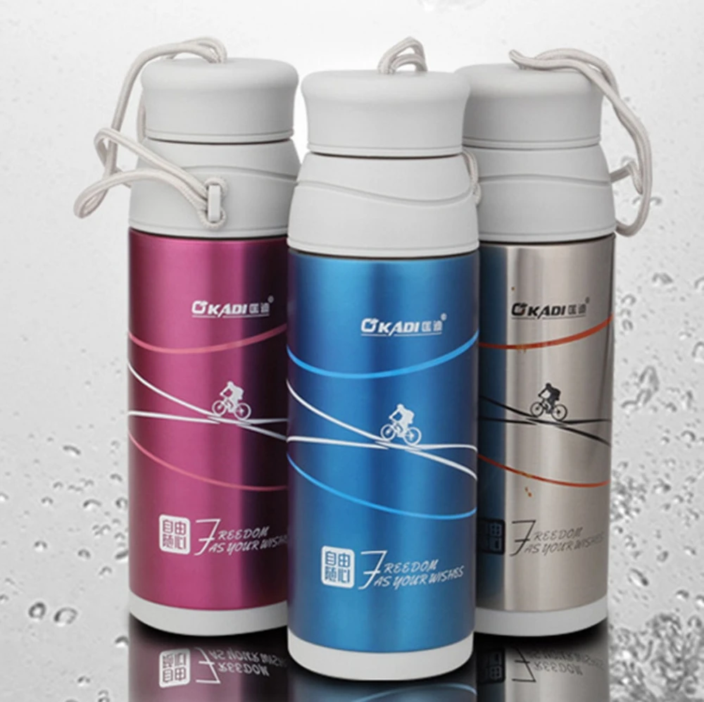 Hot style elegant vacuum 807 outdoor sports vacuum flask Portable lift