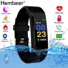Bluetooth Fitness Bracelet Blood Pressure Heart Rate Monitor Fitness Tracker Smart Band Sport Watch Wristband pk mi band 4 m3 m2 Bluetooth Fitness Bracelet Blood Pressure Heart Rate Monitor Fitness Tracker Smart Band Sport Watch Wristband pk mi band 4 m3 m2