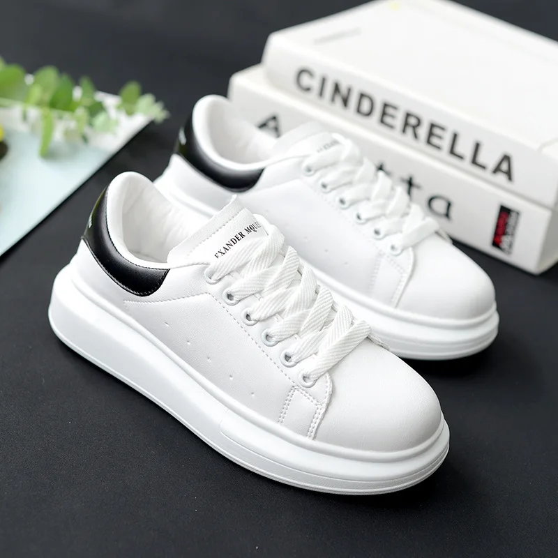 

White Shoes High Quality Women Platform Sneakers Woman Running Shoes Men Sports Shoes Chunky Trainers Mcqueens Shoes Walking