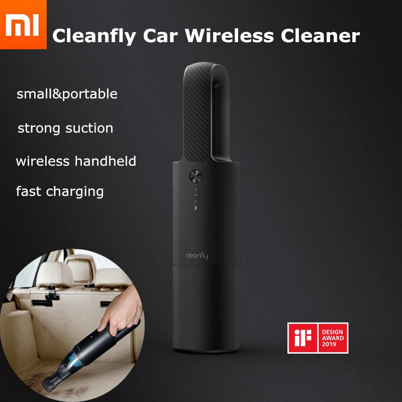 Xiaomi Mijia Cleanfly FVQ Wireless Handheld Vacuum Cleaner Mi Portable Mini Car Autos Home Cordless