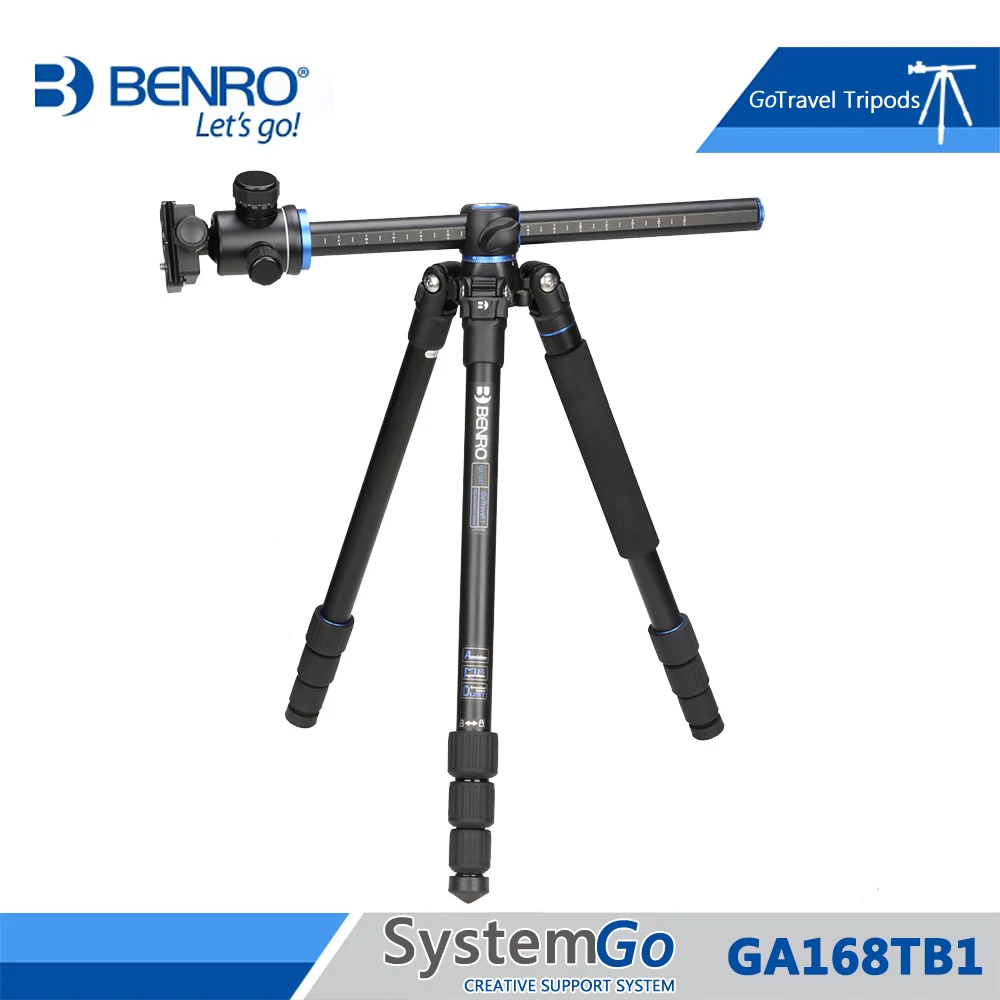 Benro GA168TB1 штатив алюминиевый штативы монопод для камеры с B1 шаровой головкой сумка для переноски Максимальная загрузка 12 кг DHL