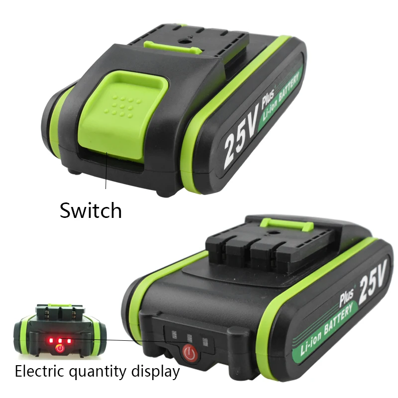 25v Plus cordless drill mini drill screwdriver