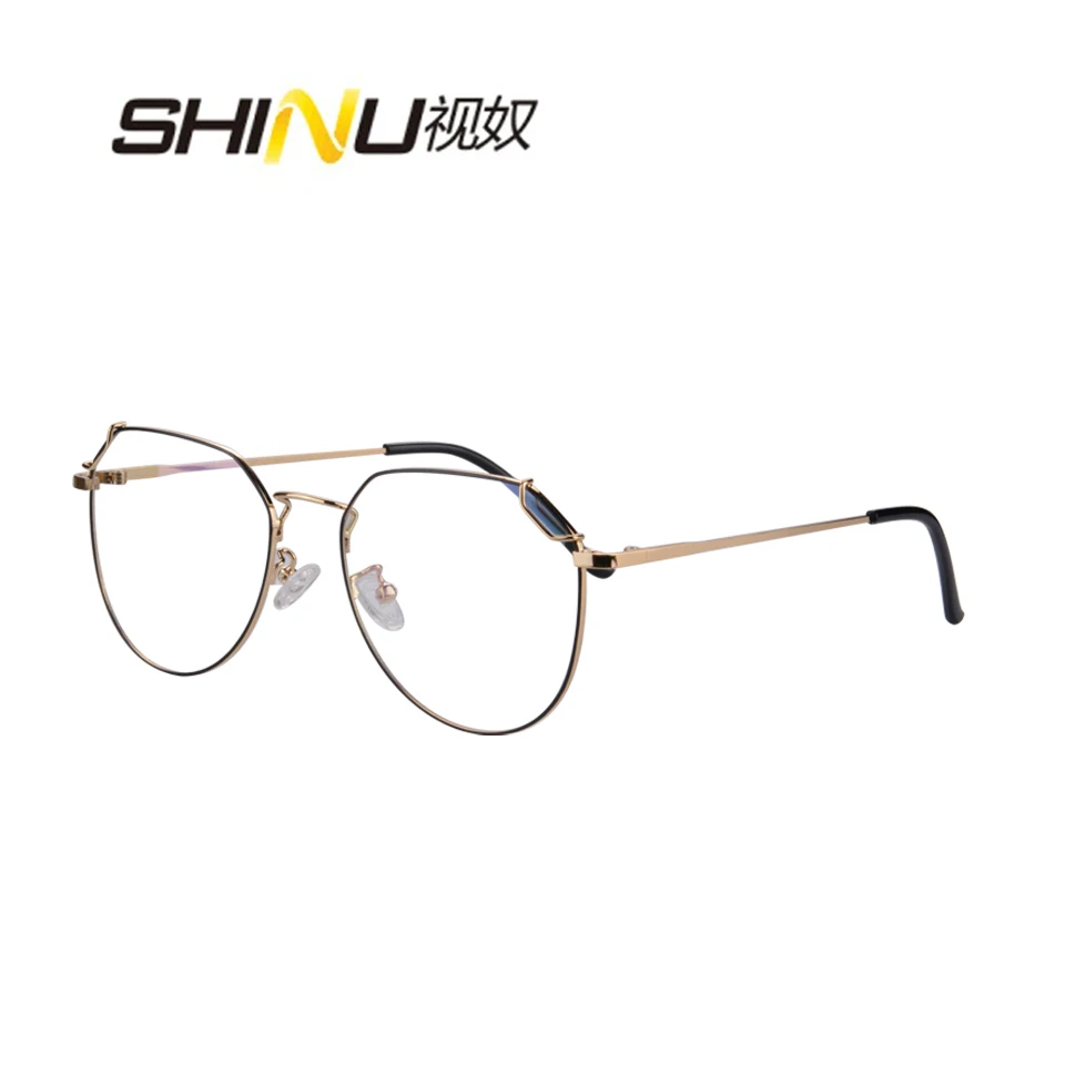 Ändern Anti Licht Sonnenbrille Ray Blockieren Blau Brillen Grau Photochrome Myopie Übergang Antifatigue Blue B4HBwR