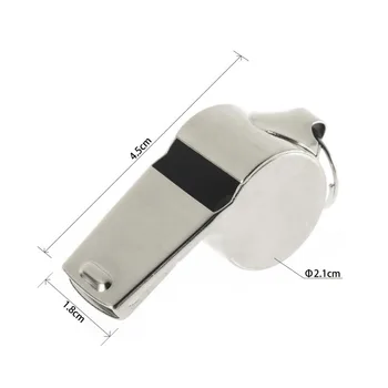 

1pc High Quality Metal Referee Sport Whistle School Soccer Football Rugby Party Training Brand New