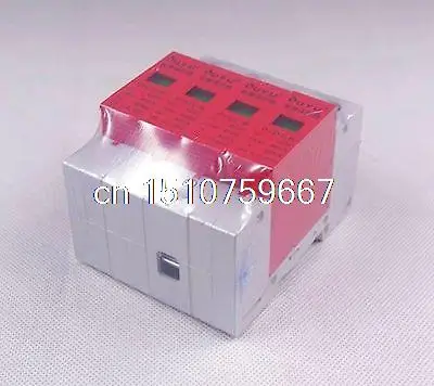 

4Poles 40-80KA Thunder SPD Circuit Lightning Protection Device Arrester