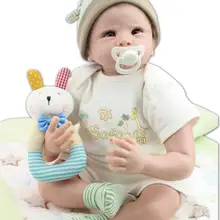 Силиконовые куклы-младенцы Reborn спальный кукла ручной работы Реалистичные модные детские подарок на год Brinquedos с одеждой