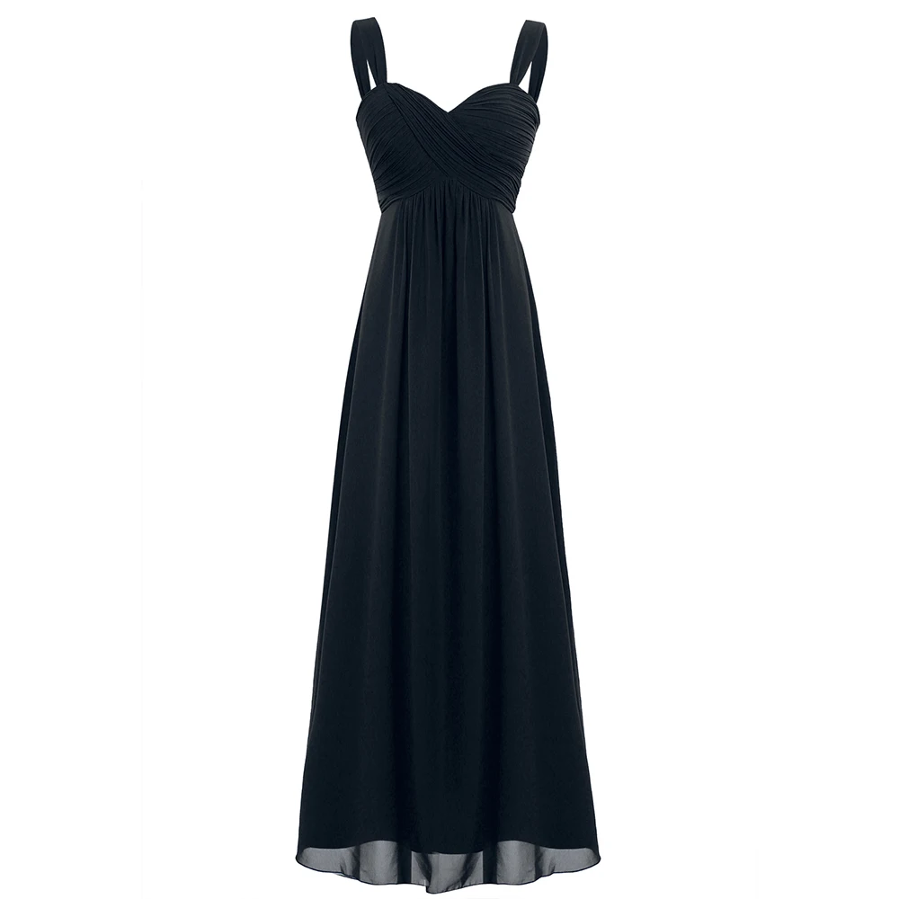 IEFiEL, женское шифоновое платье, плиссированное, в деревенском стиле, длинное платье, со скрытой спинкой, для вечеринки, выпускного вечера, женское элегантное платье