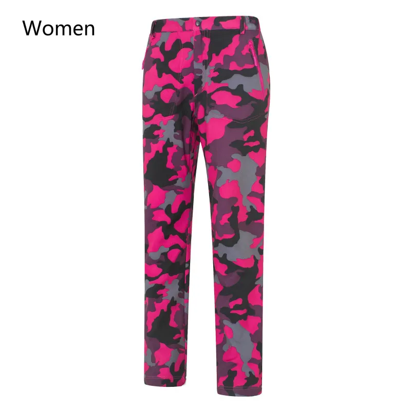 Otoño e invierno, senderismo Deporte Pantalón de piel de tiburón de camuflaje asalto ropa de lana caliente trekking camping abrigo Otoño e invierno, senderismo Deporte Pantalón de piel de tiburón de camuflaje asalto ropa de lana caliente trekking camping abrigo