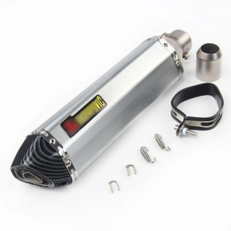

Universal Motorcycle Exhaust Muffler Pipe Removable DB Killer Slip On 38-51mm AU