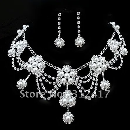 Aliexpress Whole And Retail Fashion Design Bridal Whole And Retail Fashion Design Bridal Jewelry Sets With Pearl Costume Jewellery