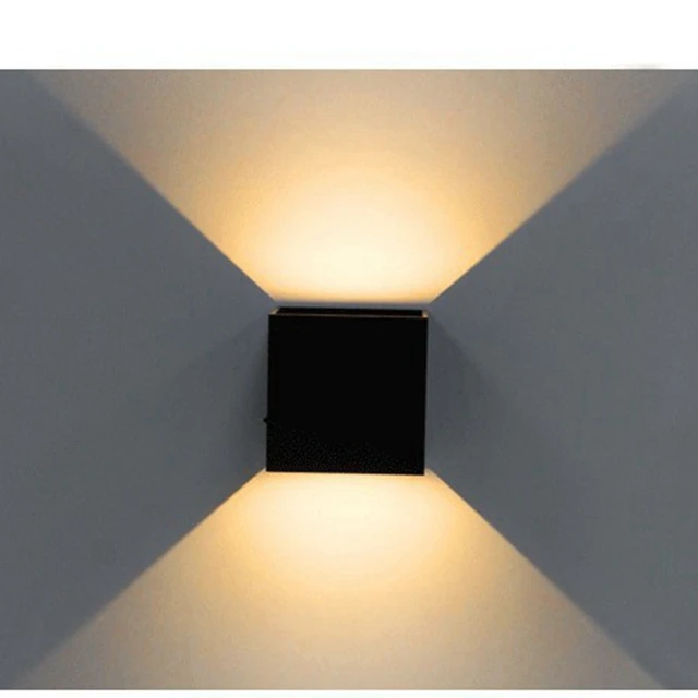 Led Wall Light Modern Cube Sconce Direction Adjule Led Wall Light Modern Cube Sconce Direction Adjule Mounted Lamp Waterproof For Loft
