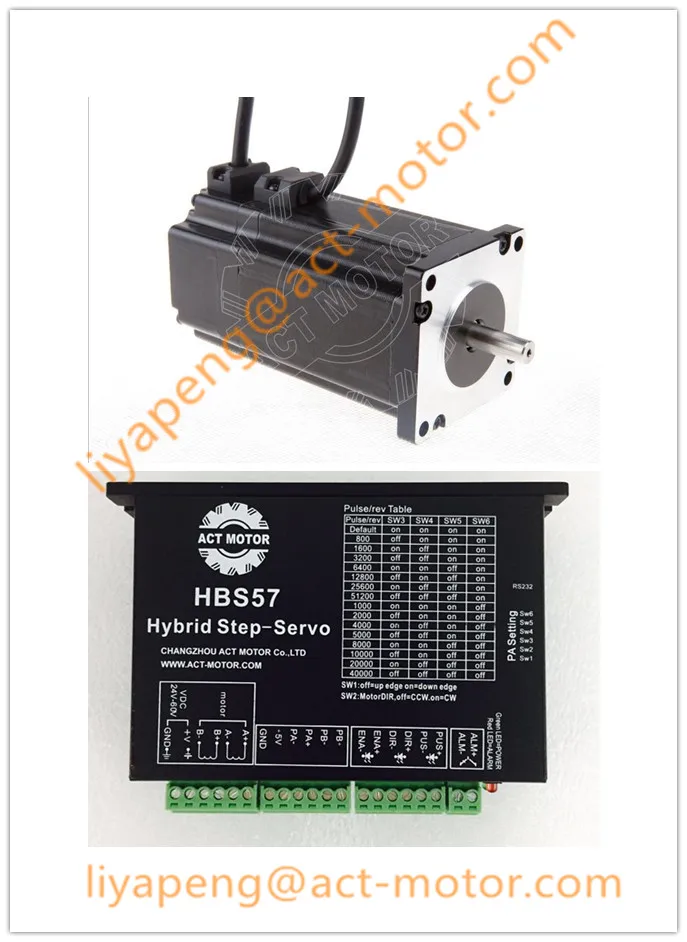 

BEST price and free shipping to EU Closed-Loop Stepper Drive Controller & NEMA23 motors 2.2N.M CNC KIT