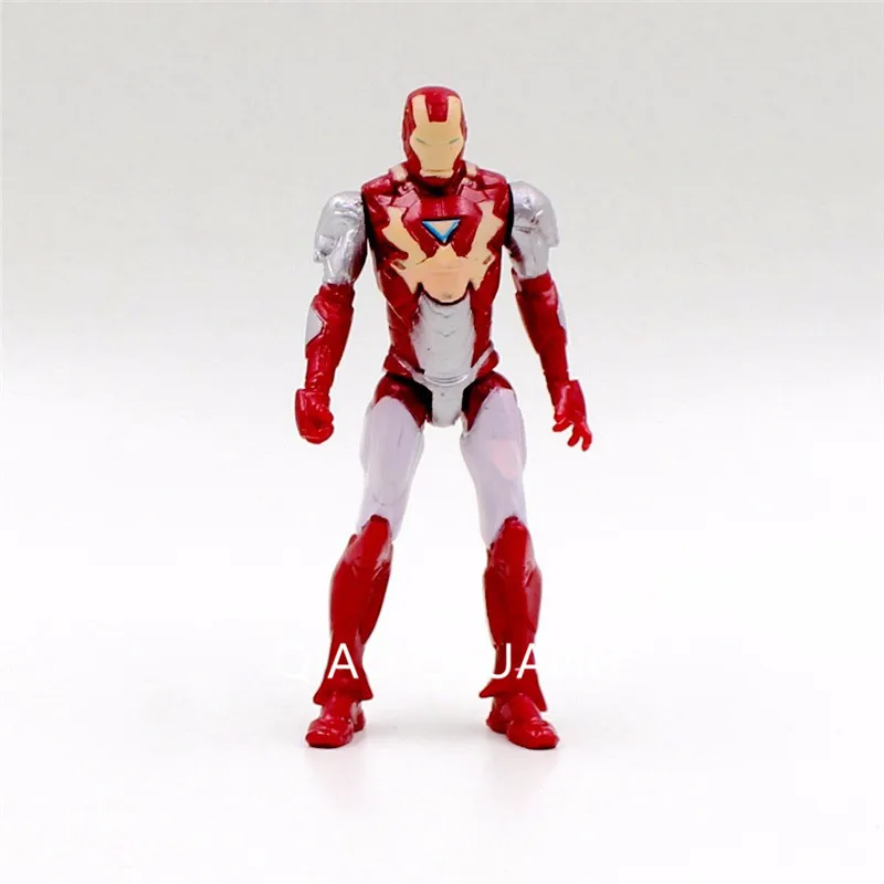 Sale 6Pcs/set Avengers:Infinity War Justice League Superhero Iron Man Batman Thor Captain America Superman Hulk Action Figure Toy J51 3