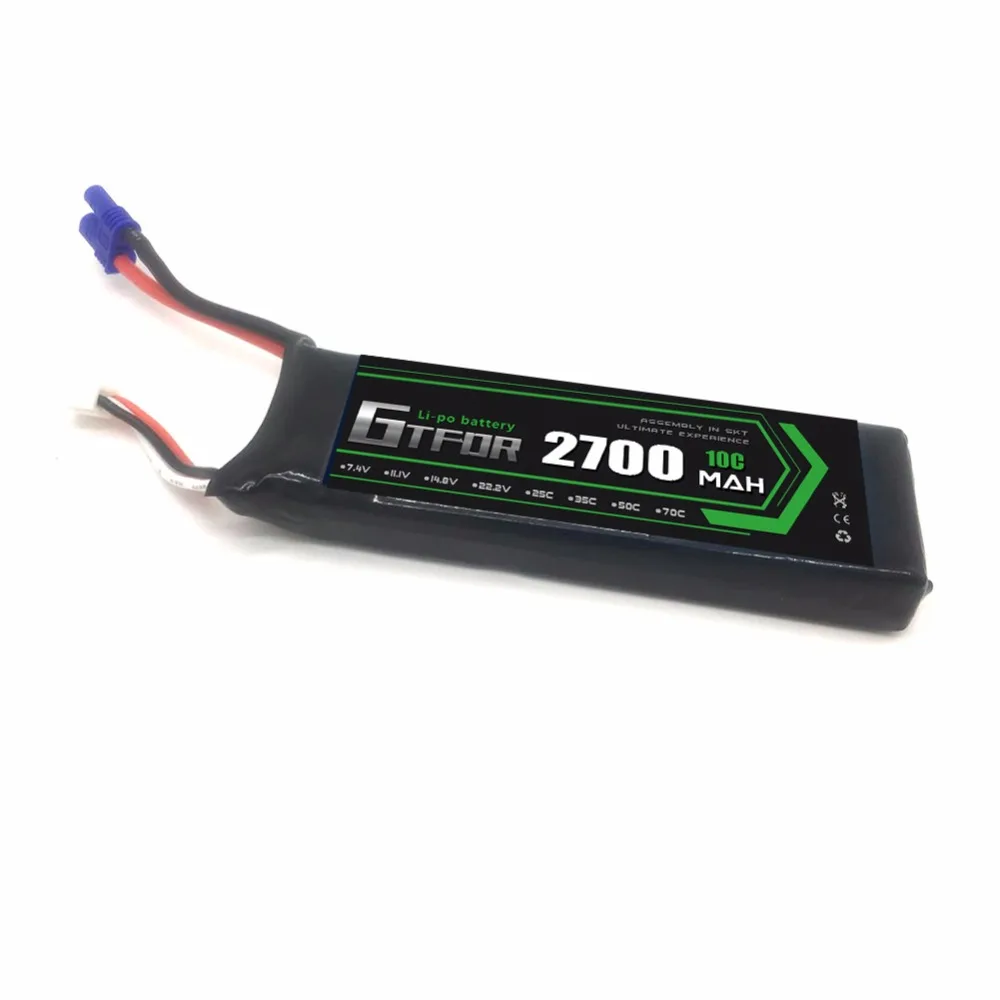 GTFDR хорошее качество Hubsan H501S X4 RC Квадрокоптер запасные части 7,4 V 2700mAh 10C аккумуляторная батарея H501S H501C X4 RC