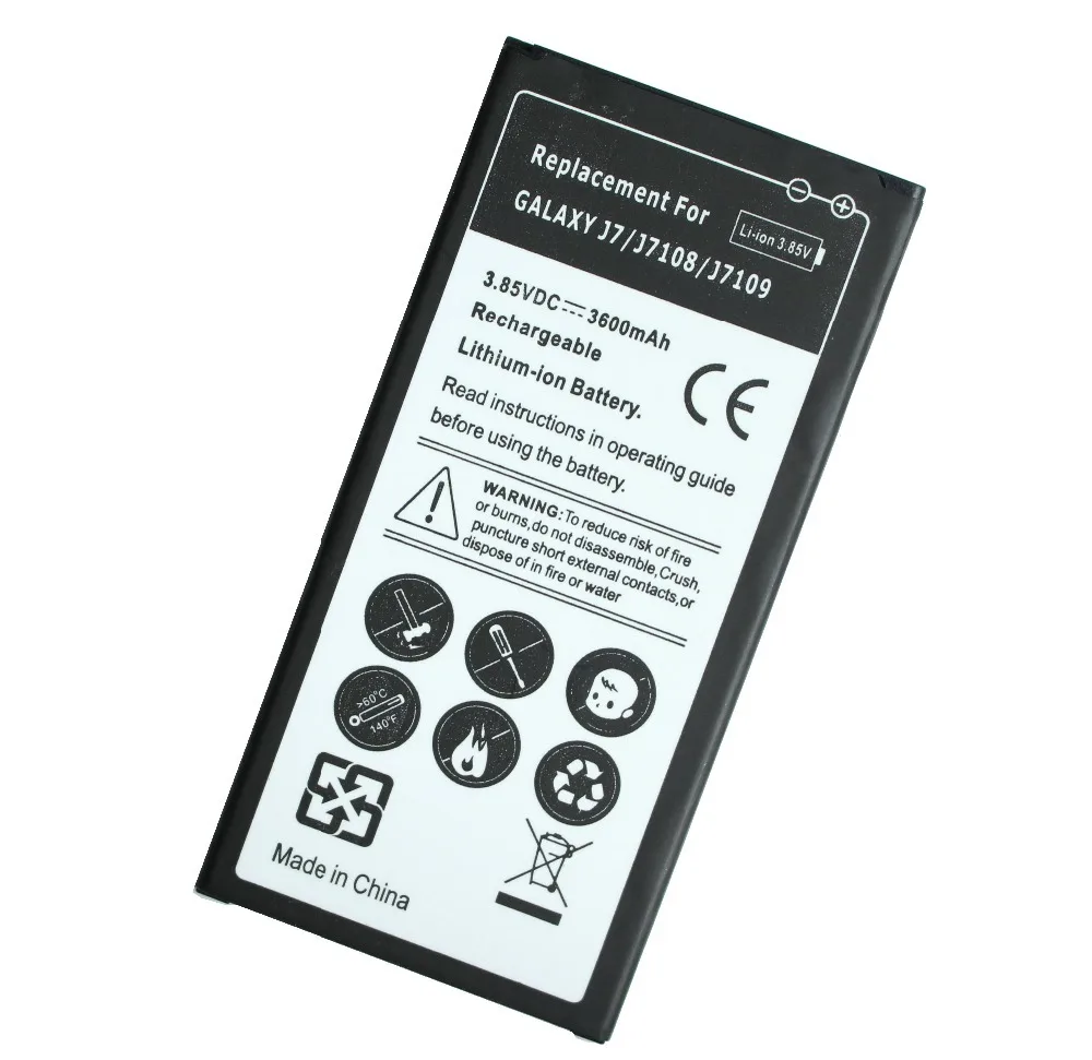 Абв EB BJ710CBC (2016) J7 батарея для samsung Galaxy J7109 J7108 J7008 J7009 2016 версия|Аккумуляторы
