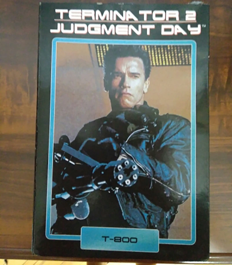 NECA Terminator 2 Judgment Day T-800 Arnold Schwarzenegger PVC Action Figure Model Toy Christmas Gift (3)