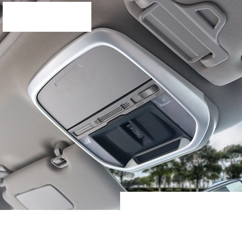 

lsrtw2017 matt surface abs car reading light frame trims for subaru forester 2019 2020 SK