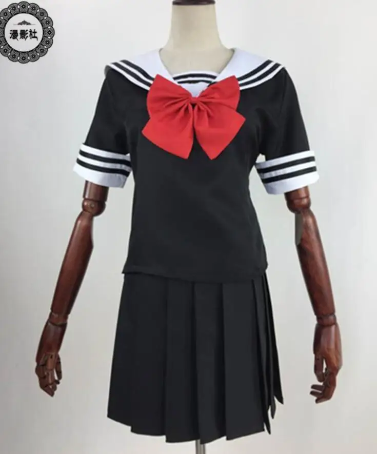 Аниме Mahou Shoujo Site Косплей костюмы асагири Айя яцумура цуйуно Косплей волшебная девушка сайт Школьный костюм моряка наряд