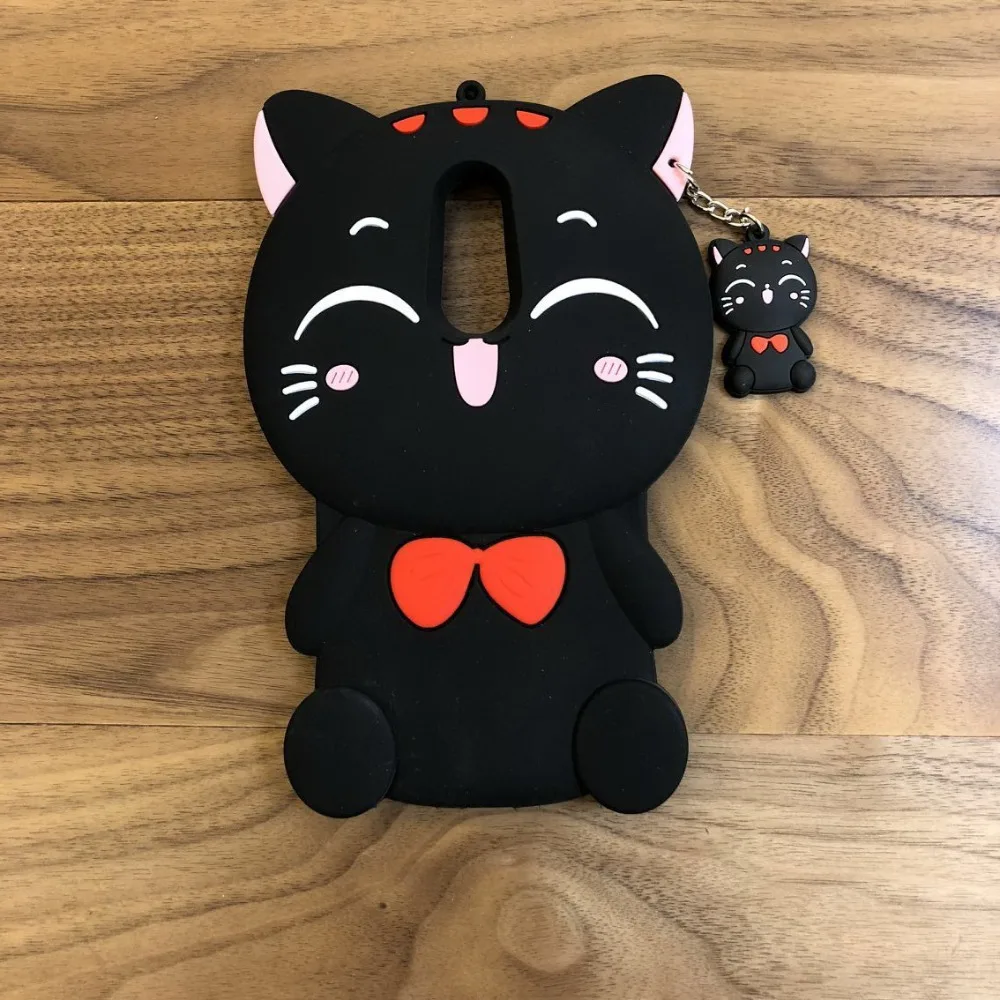 3D Silicon Unicorn Lucky Cat Case For Xiaomi Redmi 5 Plus Cute Cartoon Soft Phone Cover for Xiaomi Redmi 5 Plus 5.99 inch fundas