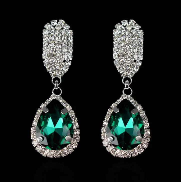 

Fashion Water Glass Drop Earrings Accessories Women Jewelry Q403 B7