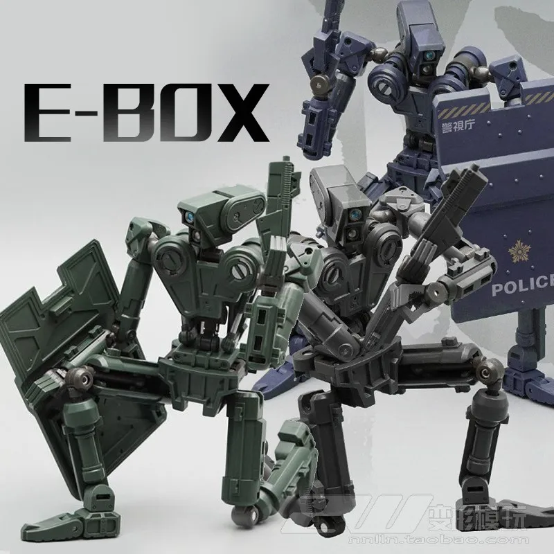 

Transformation MFT Lost Planet SAT-06 B Mech MS-12 Christmas Red E-BOX Robot PVC Action Figure Toys