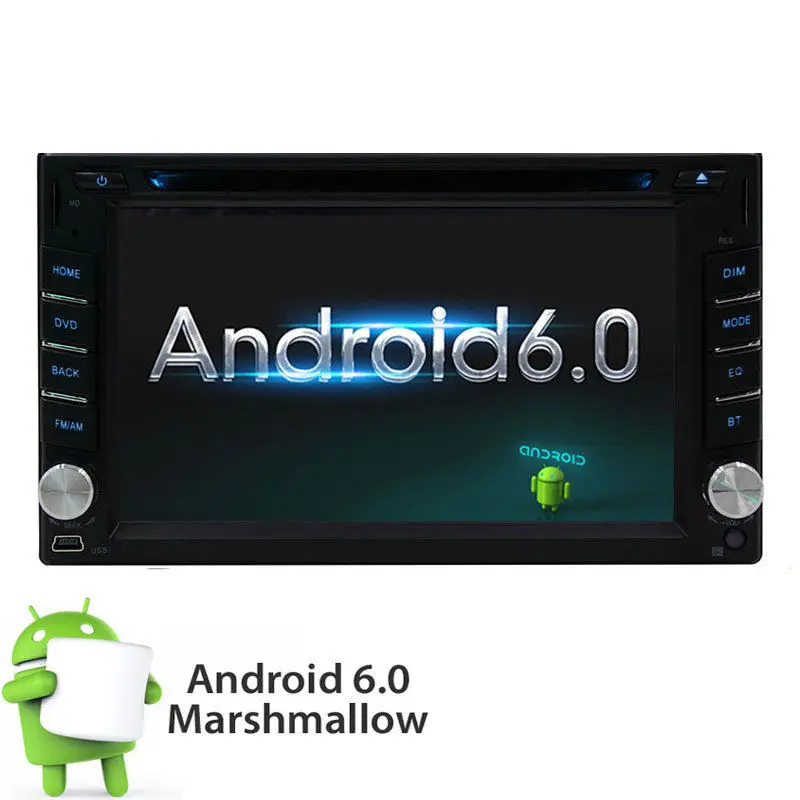 Android 6.0 4G WIFI Double 2DIN Car Radio Stereo HD DVD Player GPS Nav Bluetooth2din car radio