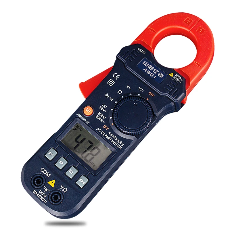 

Multimeter Analog Ammeter Auto Range Digital Clamp Meter AC/DC Voltmeter Indicator Tester Professional AC Current Clamp Probes
