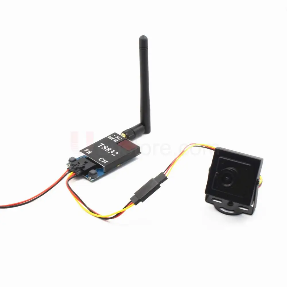 FPVOK TS832 FPV 5.8Ghz 600mW 48CH AV Transmitting (TX) Module w/RP-SMA Antenna For SJ4000 Gopro Xiaomi Yi FPV Camera