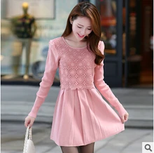 women jacket font b Women s b font hedging knit font b sweater b font dress