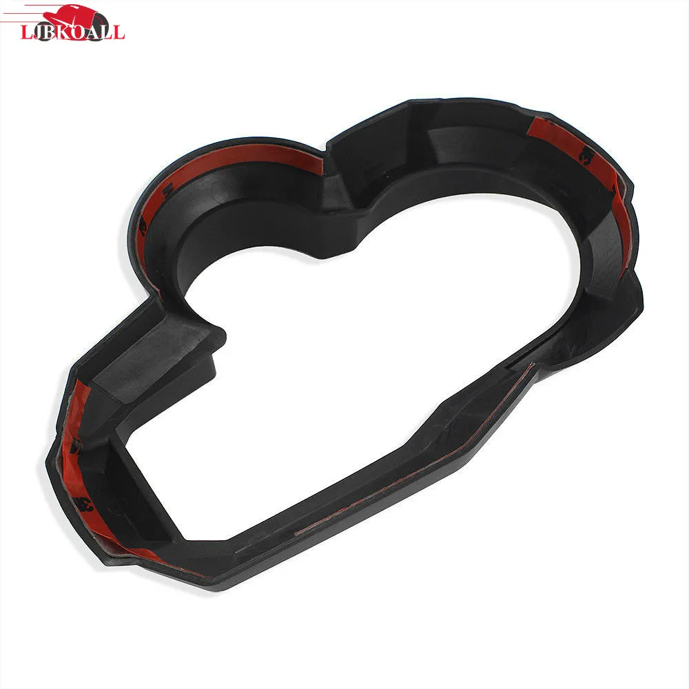 

LJBKOALL Black Motorcycle Speedo Meter Gauge Tachometer Clock Case Cover for 2014-2018 BMW R1200GS LC Adventure