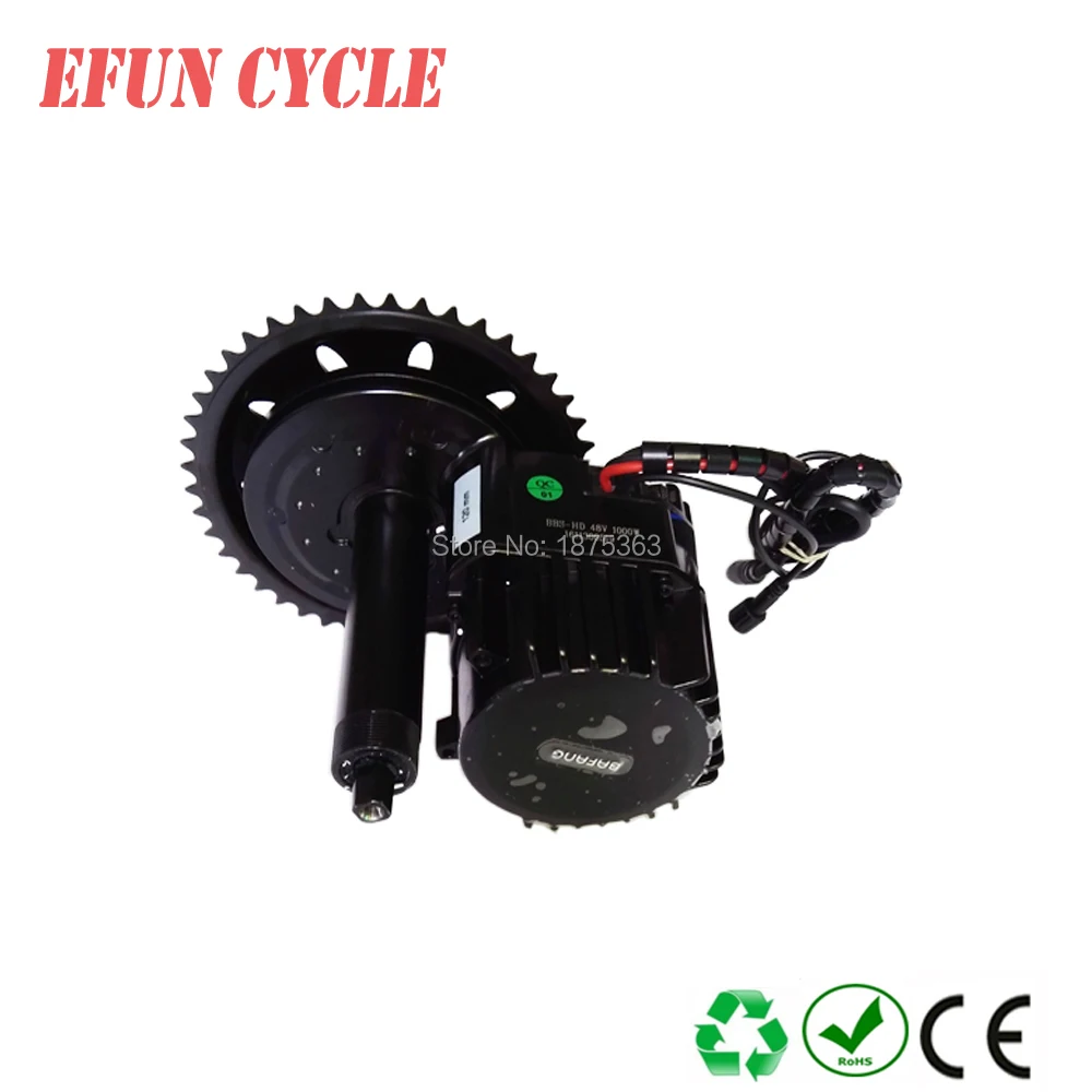 

Free shipping 42T BAFNAG BBSHD 48V 1000W Electric bike Motor BAFANG mid drive conversion kits with C965 display