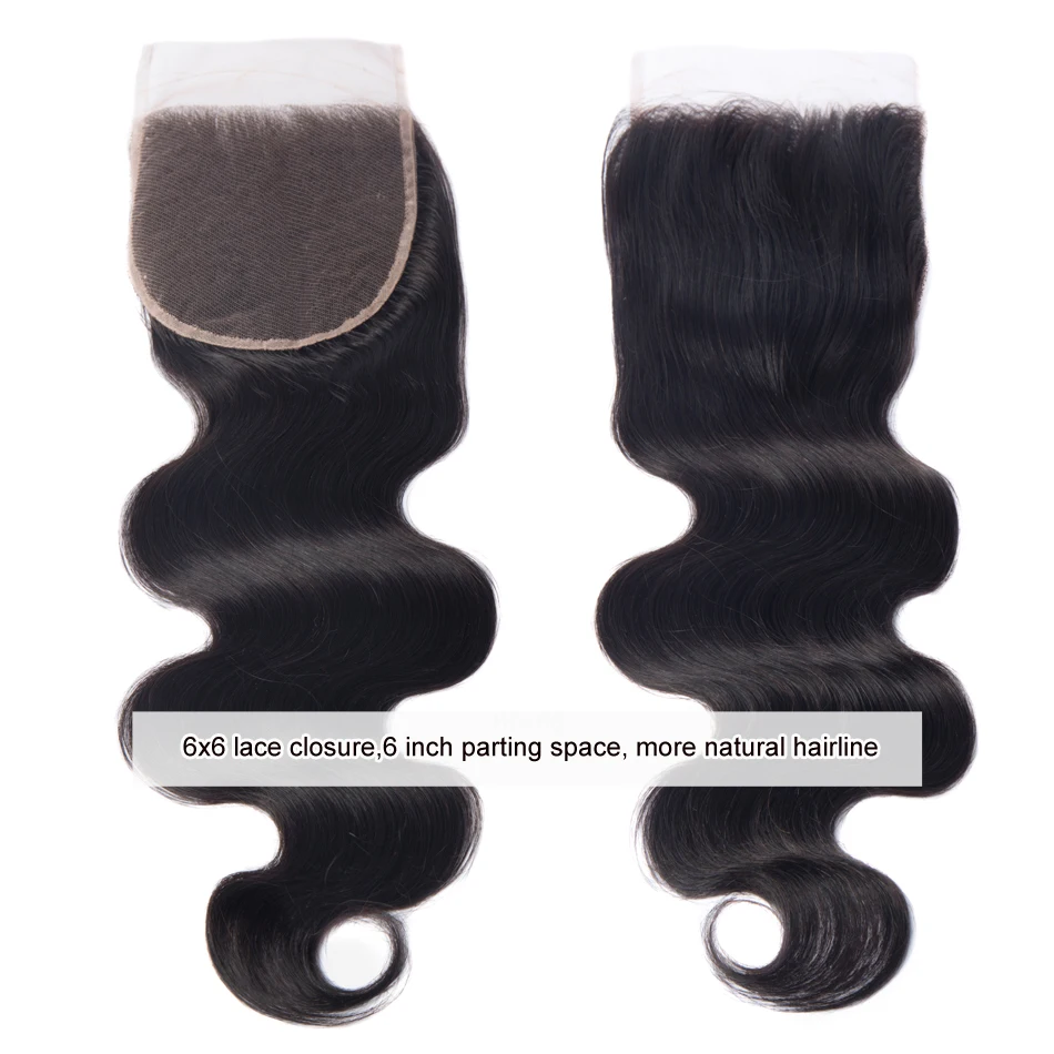 bodyw wave bundles with 6x6 closure