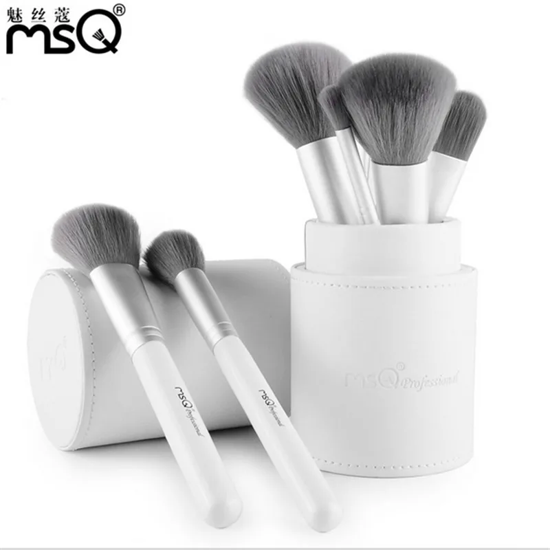 MSQ 12pcs Lovely Travel Makeup Brush Set Powder Foundation Concealer