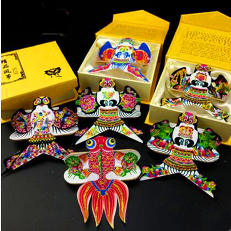  Chinese traditional kite 10pcs/lot  pocket kite cartoon kite Ornamental kind of mini kite crafts gifts