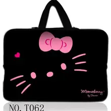 Розовый Kitty 9," 12" 1" 14" 1" 16 дюймов 17" 17," 15,4" 13," неопрен ноутбук рукав сумка чехол для ноутбука чехол для Dell Hp