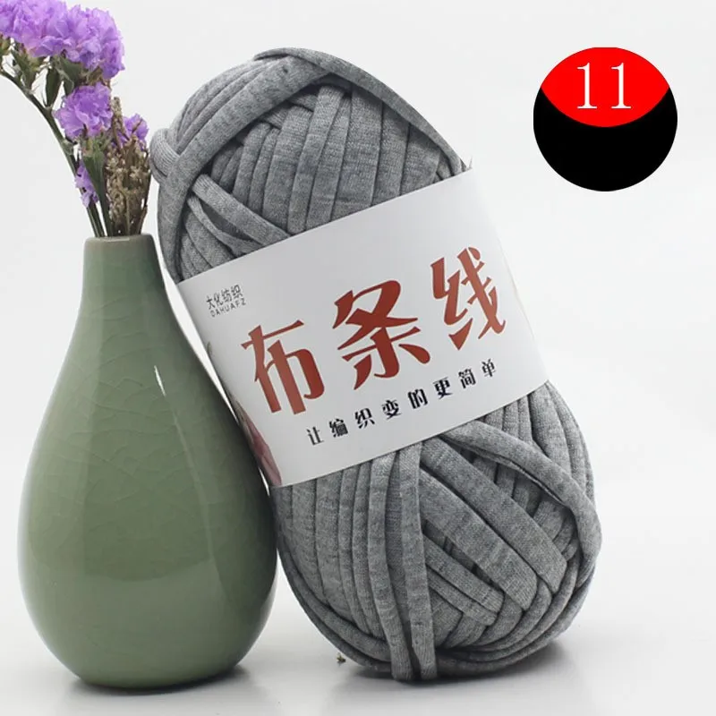 

1pcs 30 Meters High Quality Cloth Lin 100% Polyester Eco-friendly Dyed Dty Knitting chunky wool Mop Yarn 100g wholesale