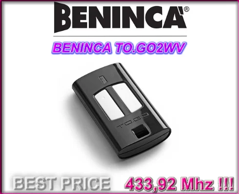 Free shipping replacement Remote for BENINCA TO.GO2WV remote Control 433,92Mhz rolling code free shipping beninca to go2wv replacement remote control 433 92mhz rolling code dhl free shipping