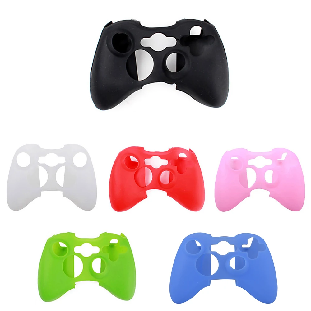 

100pcs a lot Wholesale Silicone Case skin Cover Controller Protector for Xbox 360 Controller