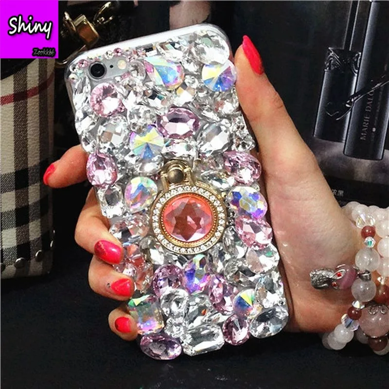 2018 Bling Case Diamond For iPhone 6 6S 7 8 Plus Phone Capa Para Fundas for X Capinhas Clear Crystal Cover Butterfly |