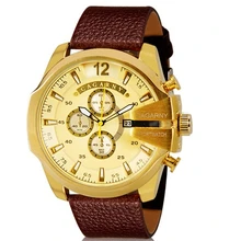 NATATE CAGARNY Montres Hommes Marque De Luxe À La Mode Grand Cadran Sport Montre avec Calendrier 0150